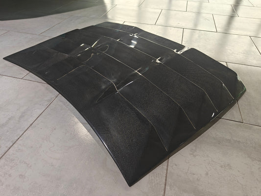 Robot Craftsman Godzilla Rear Window Louvers for Nissan GTR Nismo T-Spec Premium Carbon Fiber/FRP