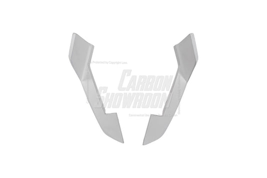 Tesla Model 3 Highland / Performance 2024-ON with Aftermarket Parts - "HACKER" Front Corner Canards Carbon Fiber / FRP from Robot Craftsman