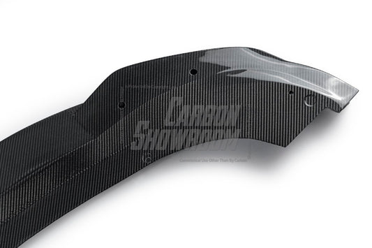 Alfa Romeo Giulia Sport Veloce Ti Sprint RWD AWD 2017 2018 2019 2020 2021 2022 2023 2024 (not suitable for Base and Lusso front bumpers) with Aftermarket Parts - "HIDROGAI" Front Lip Splitter Carbon Fiber / FRP from Robot Craftsman