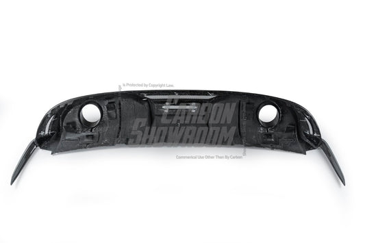 Alfa Romeo Giulia Sport Veloce Ti Sprint RWD AWD Lusso Base 2017 2018 2019 2020 2021 2022 2023 2024 with Aftermarket Parts - "HIDROGAI" Rear Diffuser Carbon Fiber / FRP from Robot Craftsman