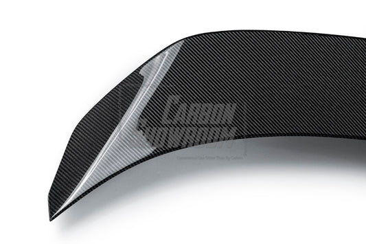 Subaru BRZ ZD8 2020 2021 2022 2023 2024 & Toyota GR86 ZN8 2020 2021 2022 2023 2024 with Aftermarket Parts - "HIDROGAI" Rear Lip Spoiler Carbon Fiber / FRP from Robot Craftsman