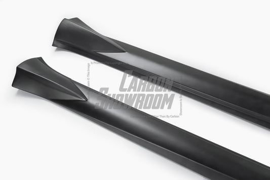 Tesla Model Y Juniper 2026-ON with Aftermarket Parts - HIDROGAI Side Skirts Carbon Fiber / FRP