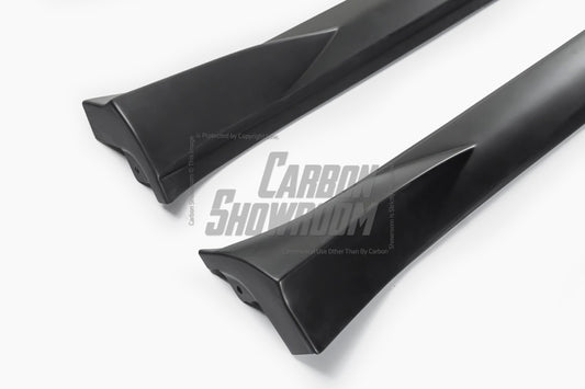 Tesla Model Y Juniper 2026-ON with Aftermarket Parts - HIDROGAI Side Skirts Carbon Fiber / FRP