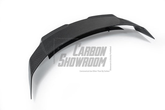 Tesla Model Y Juniper 2026-ON with Aftermarket Parts - V1 Rear Spoiler Carbon Fiber / FRP
