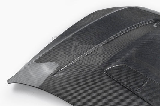 Volkswagen Golf R GTI Base MK7 MK7.5 2015 2016 2017 2018 2019 2020 2021 with Aftermarket Parts - Hood Bonnet Carbon Fiber / FRP from Robot Craftsman