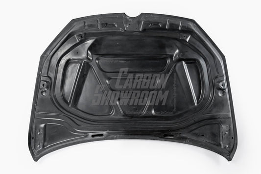 Volkswagen Golf R GTI Base MK7 MK7.5 2015 2016 2017 2018 2019 2020 2021 with Aftermarket Parts - Hood Bonnet Carbon Fiber / FRP from Robot Craftsman