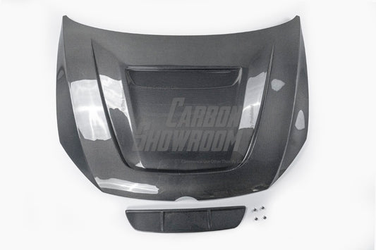 Volkswagen Golf R GTI Base MK7 MK7.5 2015 2016 2017 2018 2019 2020 2021 with Aftermarket Parts - Hood Bonnet Carbon Fiber / FRP from Robot Craftsman