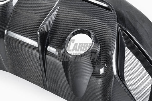 Toyota Supra MK5 A90 A91 3.0 2.0 2020 2021 2022 2023 2024 with Aftermarket Parts - Hyperion Narrow Body Rear Bumper & Diffuser Carbon Fiber / FRP from Robot Craftsman