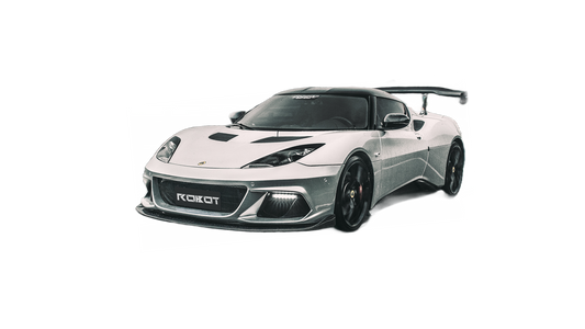 Lotus Evora 2018 2019 2020 2021 with Aftermarket Parts - Front Bumper & Lip Carbon Fiber / FRP from Robot Craftsman