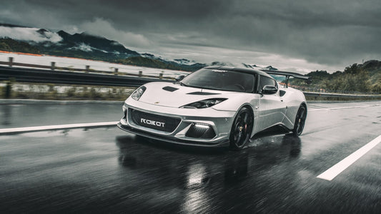 Lotus Evora 2018 2019 2020 2021 with Aftermarket Parts - Side Skirts Carbon Fiber / FRP from Robot Craftsman