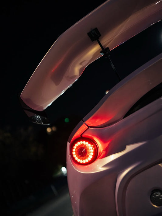 Lotus Evora 2018 2019 2020 2021 with Aftermarket Parts - Rear GT Wing Carbon Fiber / FRP from Robot Craftsman