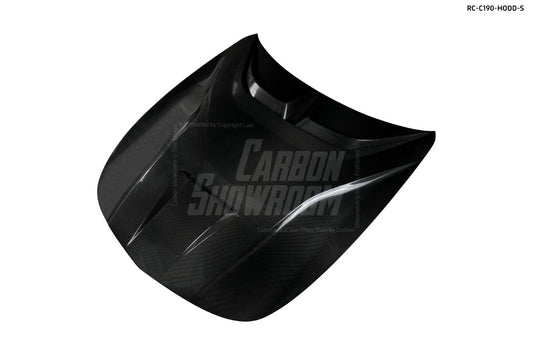 Mercedes Benz AMG GT/GTS/GTC/GTR C190 (fits both Pre-facelift & facelift) 2015 2016 2017 2018 2019 2020 2021 with Aftermarket Parts - Paragon Style Hood Carbon Fiber / FRP from Robot Craftsman