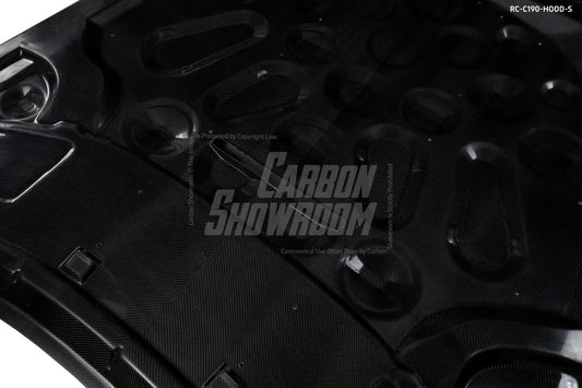 Mercedes Benz AMG GT/GTS/GTC/GTR C190 (fits both Pre-facelift & facelift) 2015 2016 2017 2018 2019 2020 2021 with Aftermarket Parts - Paragon Style Hood Carbon Fiber / FRP from Robot Craftsman