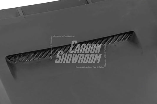 Nissan GTR Nismo Black Edition Track Edition Premium Base 2008 2009 2010 2011 2012 2013 2014 2015 2016 (for installation on 2017-2024 vehicles, 2008-2016 front bumper is recommended) with Aftermarket Parts - "Godzilla" Hood Bonnet Carbon Fiber / FRP from Robot Craftsman