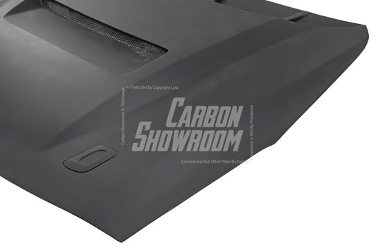 Nissan GTR Nismo Black Edition Track Edition Premium Base 2008 2009 2010 2011 2012 2013 2014 2015 2016 (for installation on 2017-2024 vehicles, 2008-2016 front bumper is recommended) with Aftermarket Parts - "Godzilla" Hood Bonnet Carbon Fiber / FRP from Robot Craftsman