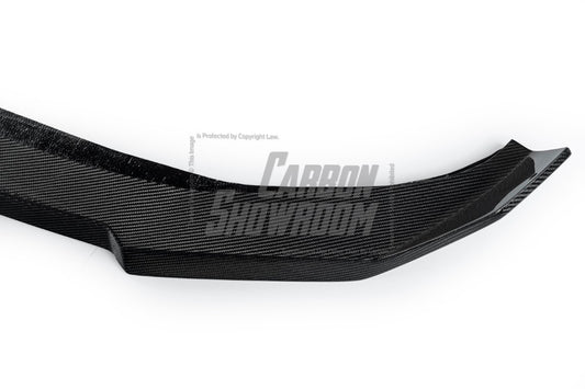 Cadillac CT5 CT5-V Sport Premium Luxury Base 2020 2021 2022 2023 2024 with Aftermarket Parts - "PRISM" Front Bumper & Front Lip Carbon Fiber / FRP from Robot Craftsman