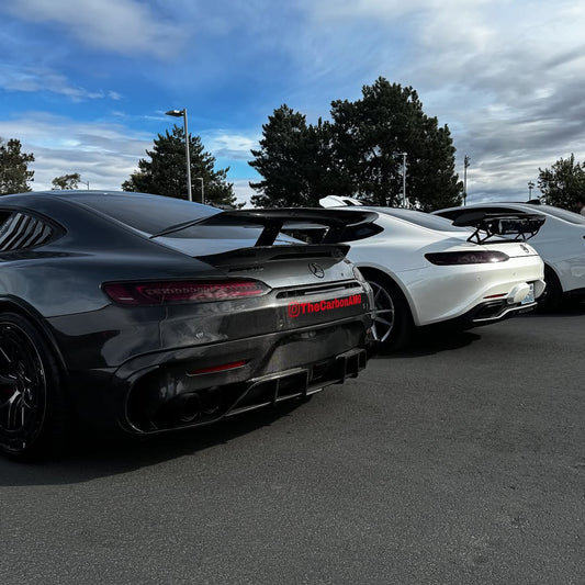 Mercedes Benz AMG GT/GTS/GTC/GTR C190 (fits both Pre-facelift & facelift) 2015 2016 2017 2018 2019 2020 2021 with Aftermarket Parts - Paragon Rear Wing Carbon Fiber / FRP from Robot Craftsman
Mercedes Benz AMG GT/GTS/GTC/GTR C190 (fits both Pre-facelift & facelift) 2015 2016 2017 2018 2019 2020 2021 with Aftermarket Parts - Paragon Rear Wing Carbon Fiber / FRP from Robot Craftsman