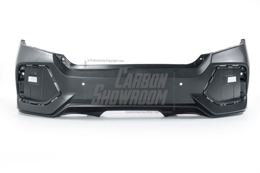 Honda Civic 10th Gen FC1 FC2 SI 2016 2017 2018 2019 2020 2021 (diffuser also compatible with ROBOT CRAFTSMAN rear bumper) with Aftermarket Parts - Rear Diffuser & Bumper Carbon Fiber/FRP/PP from Robot Craftsman