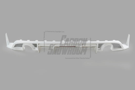 Volkswagen Golf R GTI Base MK7.5 2018 2019 2020 2021 (also suitable for Golf R and base Golf with exhaust conversion) with Aftermarket Parts - Rear Diffuser Carbon Fiber / FRP from Robot Craftsman