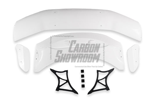 Lotus Evora 2018 2019 2020 2021 with Aftermarket Parts - Rear GT Wing Carbon Fiber / FRP from Robot Craftsman