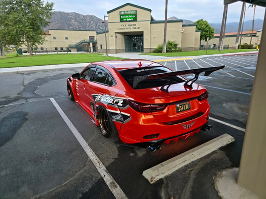Mazda Mazda6 Sport Grand Touring Singature Carbon Edition 2014 2015 2016 2017 2018 2019 2020 2021 2022 with Aftermarket Parts - Rear Spoiler Wing Carbon Fiber / FRP from Robot Craftsman