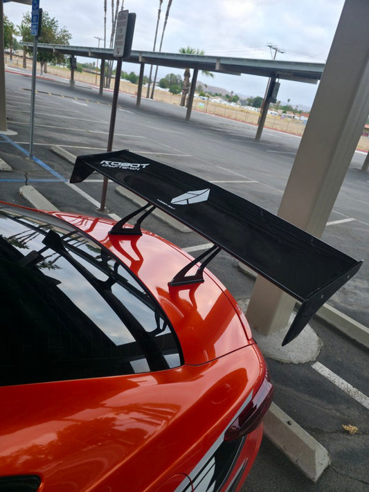 Mazda Mazda6 Sport Grand Touring Singature Carbon Edition 2014 2015 2016 2017 2018 2019 2020 2021 2022 with Aftermarket Parts - Rear Spoiler Wing Carbon Fiber / FRP from Robot Craftsman
