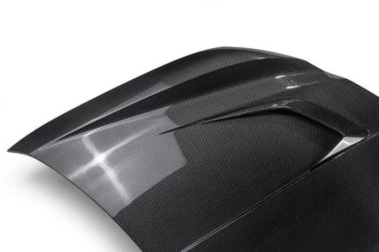 Toyota GR86 ZN8 2022 2023 2024 & Subaru BRZ ZD8 2022 2023 2024 with Aftermarket Parts - "SHINING" Hood Bonnet Carbon Fiber / FRP from Robot Craftsman
