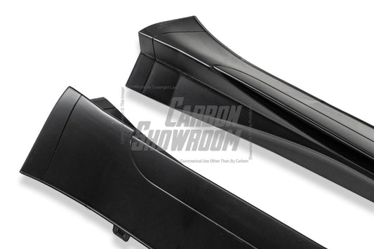 Tesla Model Y Performance AWD Long Range RWD Standard 2020 2021 2022 2023 2024 with Aftermarket Parts - "STARSHIP" Side Skirts PP from Robot Craftsman