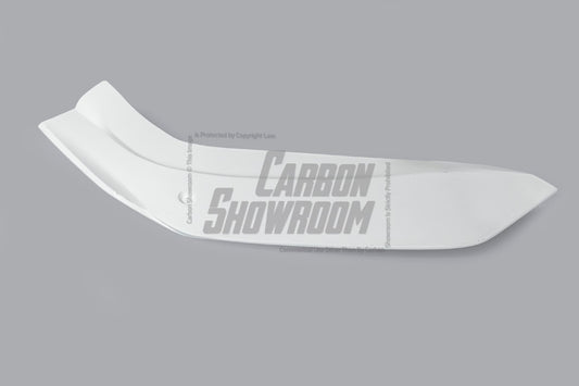 Tesla Model Y Performance AWD Long Range RWD Standard 2020 2021 2023 2024 with Aftermarket Parts - "STARSHIP" Stage 1 Corner Lip (2 pcs) & Stage 2 Corner Lip (4 pcs) & Front Bumper Carbon Fiber from Robot Craftsman