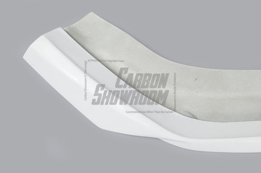 Tesla Model Y Performance AWD Long Range RWD Standard 2020 2021 2023 2024 with Aftermarket Parts - "STARSHIP" Stage 1 Corner Lip (2 pcs) & Stage 2 Corner Lip (4 pcs) & Front Bumper Carbon Fiber from Robot Craftsman