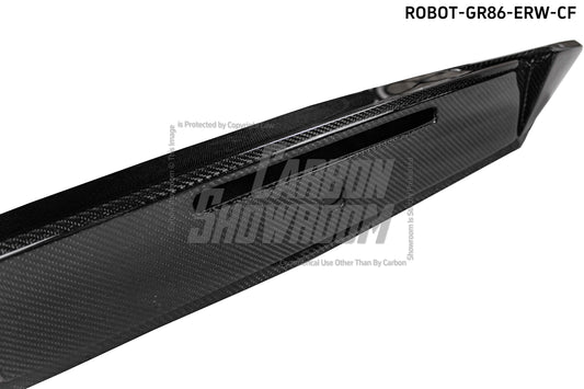 Subaru BRZ ZD8 2022-ON & Toyota GR86 ZN8 2022-ON with Aftermarket Parts - "SHINING" Extreme Rear GT Wing Carbon Fiber / FRP from Robot Craftsman