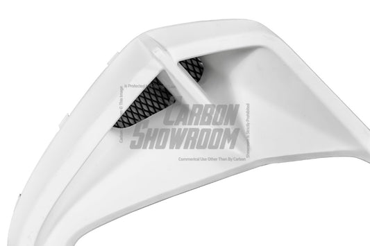 Subaru BRZ ZD8 2022 2023 2024 with Aftermarket Parts - "HIDROGAI" Front Bumper Vent Upper Valance Trim Carbon Fiber / FRP from Robot Craftsman