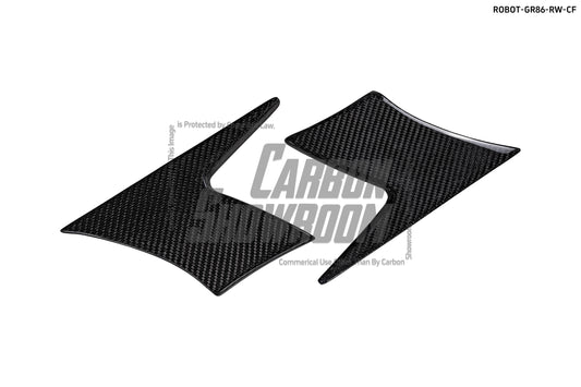 Subaru BRZ ZD8 2022 2023 2024 & Toyota GR86 ZN8 2022 2023 2024 with Aftermarket Parts - "SHINING" Rear GT Wing Carbon Fiber / FRP from Robot Craftsman