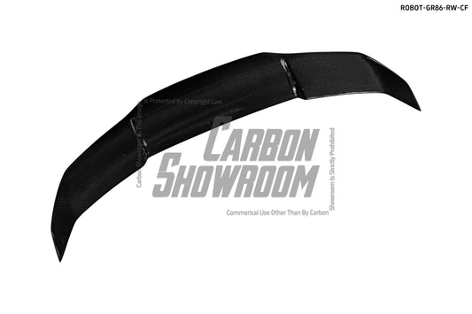 Subaru BRZ ZD8 2022 2023 2024 & Toyota GR86 ZN8 2022 2023 2024 with Aftermarket Parts - "SHINING" Rear GT Wing Carbon Fiber / FRP from Robot Craftsman