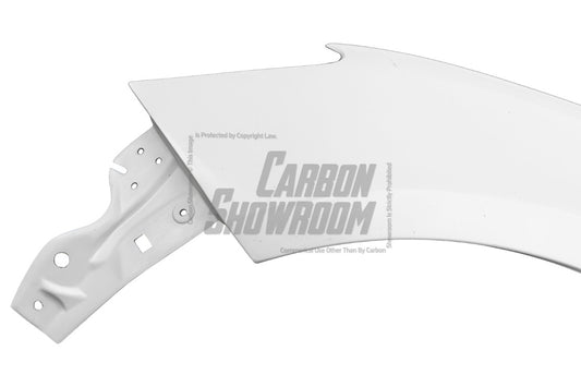 Subaru BRZ ZD8 2022 2023 2024 & Toyota GR86 ZN8 2022 2023 2024 with Aftermarket Parts - "SHINING" Narrow Body Front Fenders & Side Skirts Carbon Fiber / FRP from Robot Craftsman