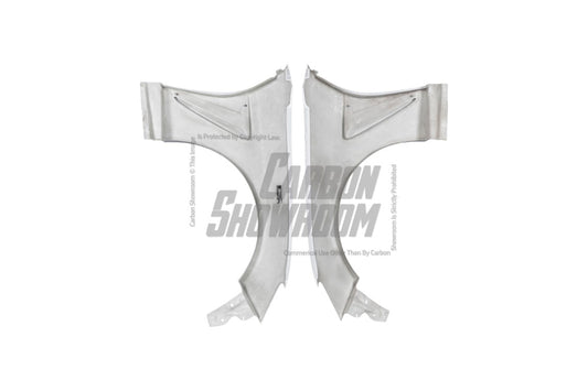 Subaru BRZ ZD8 2022 2023 2024 & Toyota GR86 ZN8 2022 2023 2024 with Aftermarket Parts - "SHINING" Narrow Body Front Fenders & Side Skirts Carbon Fiber / FRP from Robot Craftsman