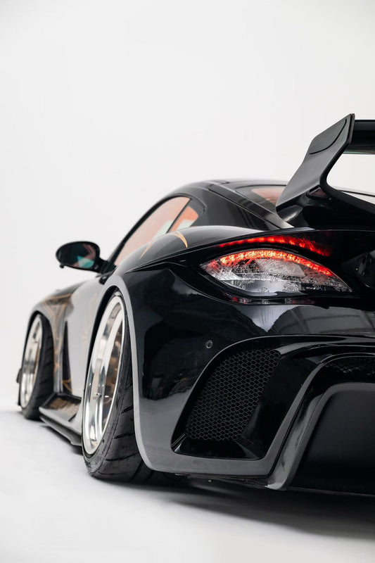 Porsche 987.1 Cayman & Boxster Base / S 2005 2006 2007 2008 & 987.2 Cayman & Boxster Base / S / R 2009 2010 2011 2012 with Aftermarket Parts - TITANISM STUKA Full Kit Carbon Fiber / FRP from Robot Craftsman