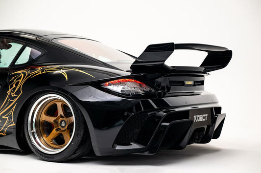 Porsche 987.1 Cayman & Boxster Base / S 2005 2006 2007 2008 & 987.2 Cayman & Boxster Base / S / R 2009 2010 2011 2012 with Aftermarket Parts - TITANISM STUKA Full Kit Carbon Fiber / FRP from Robot Craftsman