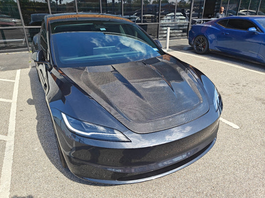 Robot Craftsman " Hidrogai "Hood Bonnet for Tesla Model 3 2024-ON - Performance SpeedShop