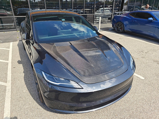 Robot Craftsman " Hidrogai "Hood Bonnet for Tesla Model 3 2024-ON - Performance SpeedShop