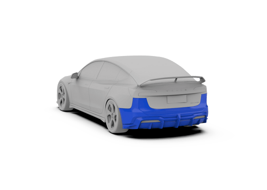 Tesla Model 3 Highland / Performance 2024-ON with Aftermarket Parts - Hacker Style Full Body Kit Package FRP / Carbon Fiber from Robot Craftsman