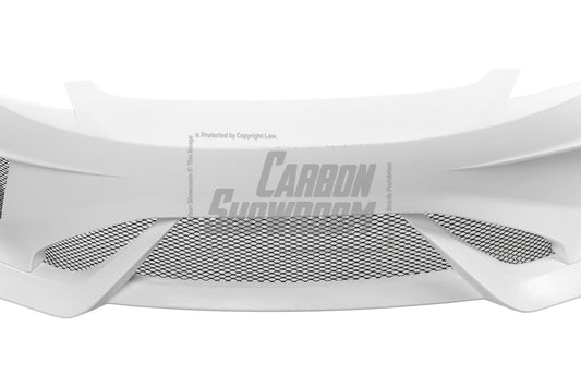 Tesla Model 3 Highland / Performance 2024-ON with Aftermarket Parts - Hacker Widebody Front Bumper & Lip Carbon Fiber / FRP from Robot Craftsman