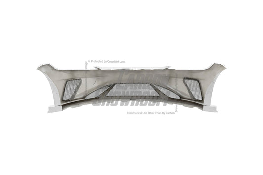 Tesla Model 3 Highland / Performance 2024-ON with Aftermarket Parts - Hacker Widebody Front Bumper & Lip Carbon Fiber / FRP from Robot Craftsman