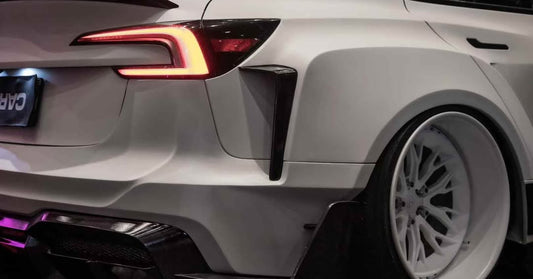 Tesla Model 3 Highland / Performance 2024-ON with Robot Craftsman's Aftermarket Parts - Robot Package A Carbon Fiber / FRP