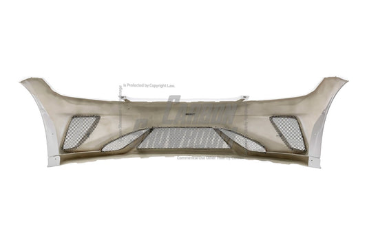 Tesla Model 3 Highland / Performance 2024-ON with Aftermarket Parts - Hacker Narrow Body Front Bumper & Lip Carbon Fiber / FRP from Robot Craftsman