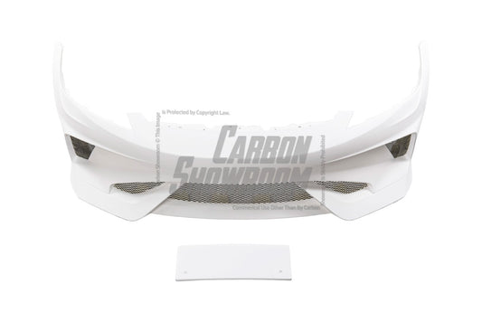 Tesla Model 3 Highland / Performance 2024-ON with Aftermarket Parts - Hacker Narrow Body Front Bumper & Lip Carbon Fiber / FRP from Robot Craftsman