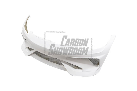 Tesla Model 3 Highland / Performance 2024-ON with Aftermarket Parts - Hacker Narrow Body Front Bumper & Lip Carbon Fiber / FRP from Robot Craftsman