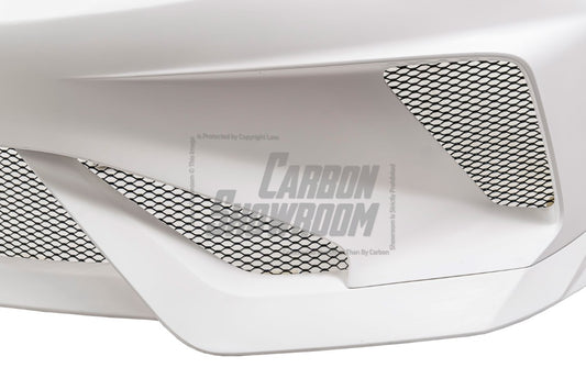 Tesla Model 3 Highland / Performance 2024-ON with Aftermarket Parts - Hacker Narrow Body Front Bumper & Lip Carbon Fiber / FRP from Robot Craftsman