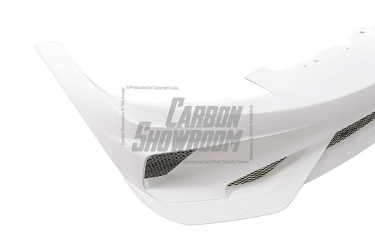 Tesla Model 3 Highland / Performance 2024-ON with Aftermarket Parts - Hacker Narrow Body Front Bumper & Lip Carbon Fiber / FRP from Robot Craftsman