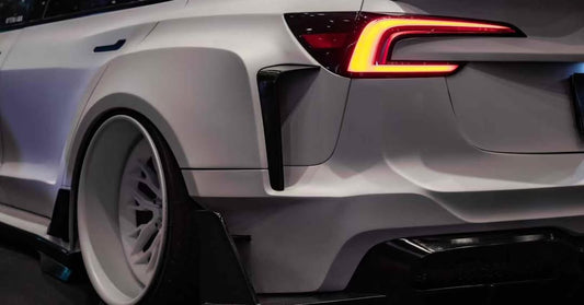 Tesla Model 3 Highland / Performance 2024-ON with Robot Craftsman's Aftermarket Parts - Robot Package A Carbon Fiber / FRP